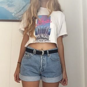 Vintage Calvin Klein mom shorts